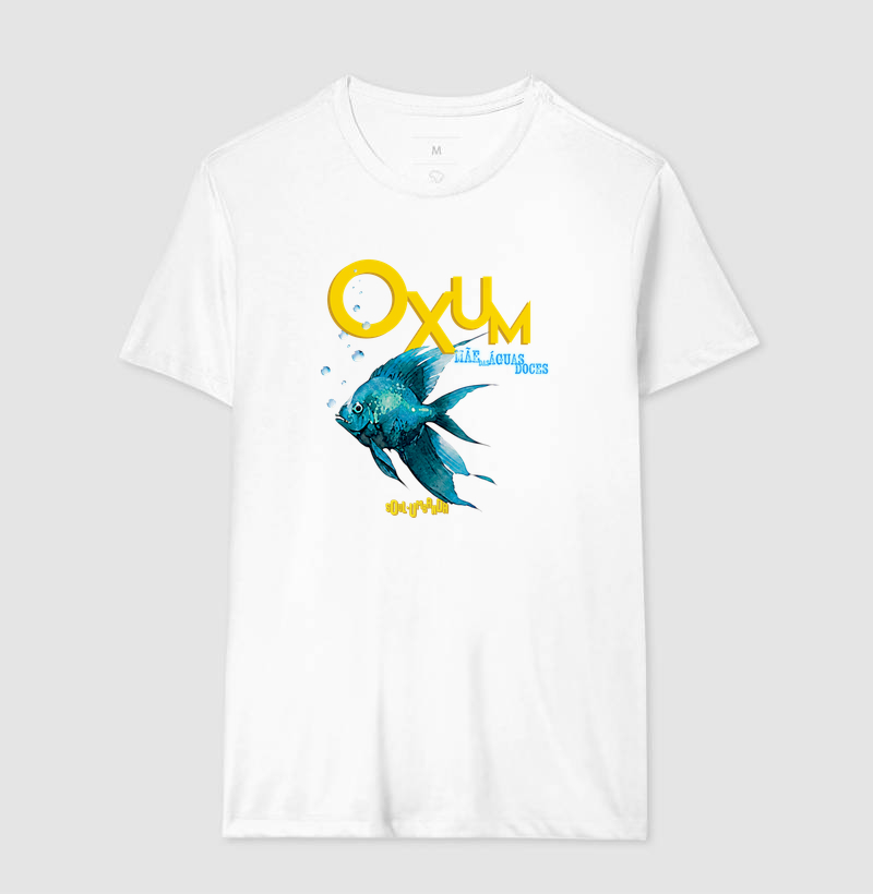camiseta OXUM mãe das águas doces masculina - Imagem 5