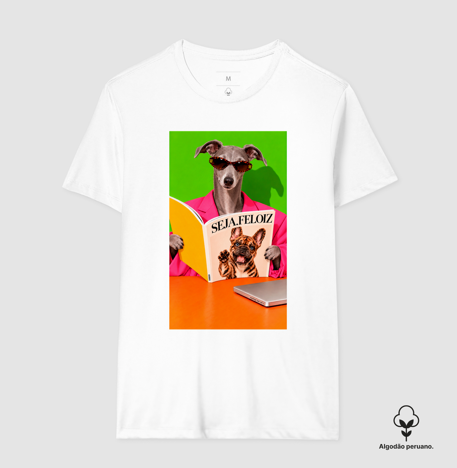 🌟🐾 Estrela de Capa — Galgo Lilac Edition 🕶️✨ - Imagem 4