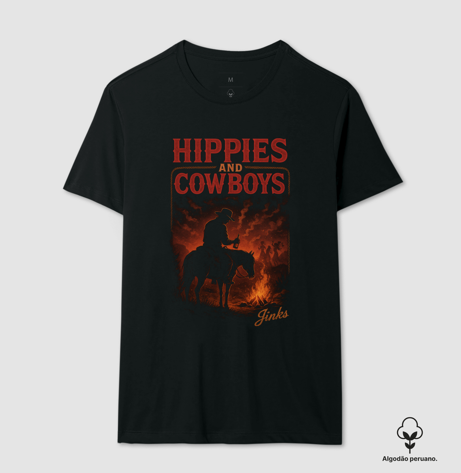 Camiseta Country HIPPIES AND COWBOYS - Imagem 2