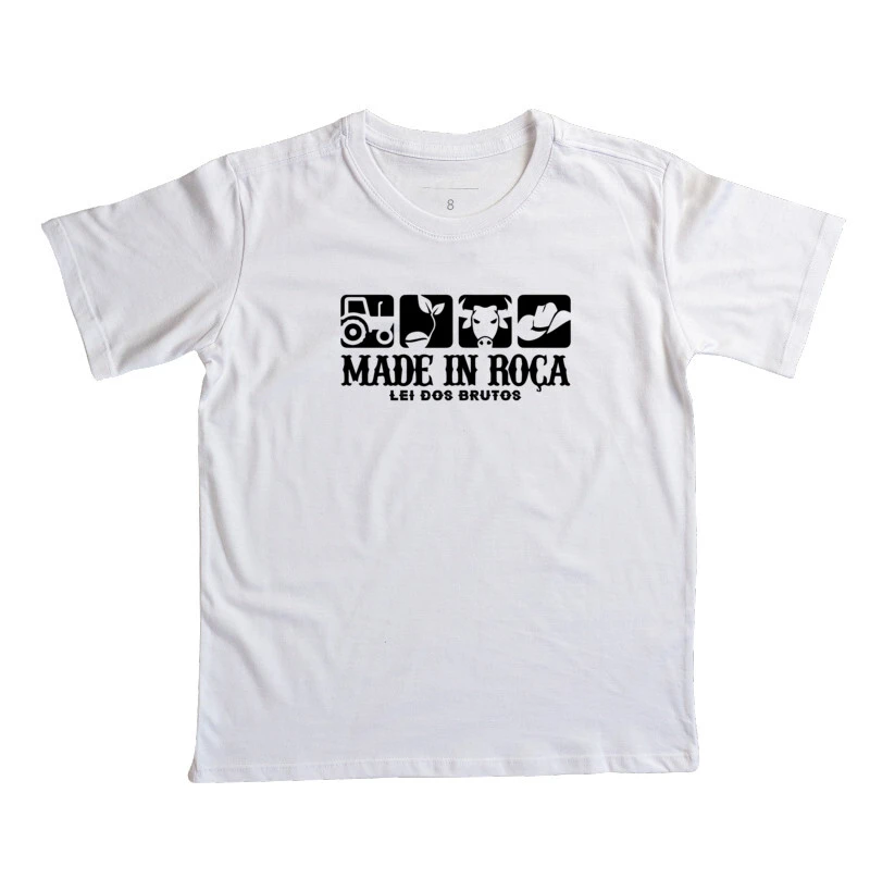 CAMISETA MADE IN ROÇA