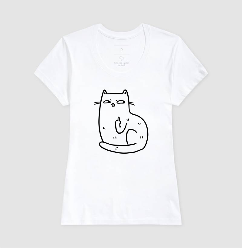 Middle Finger Cat - Imagem 5