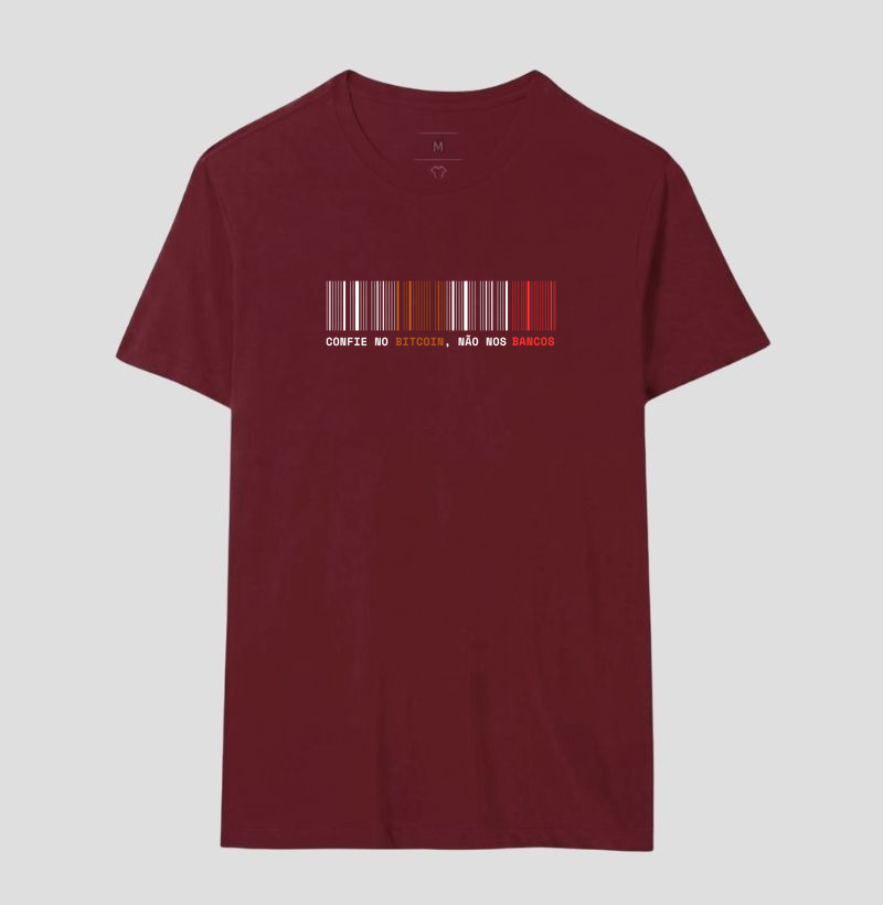 Camiseta Confie no Bitcoin, Não nos Bancos - Imagem 16