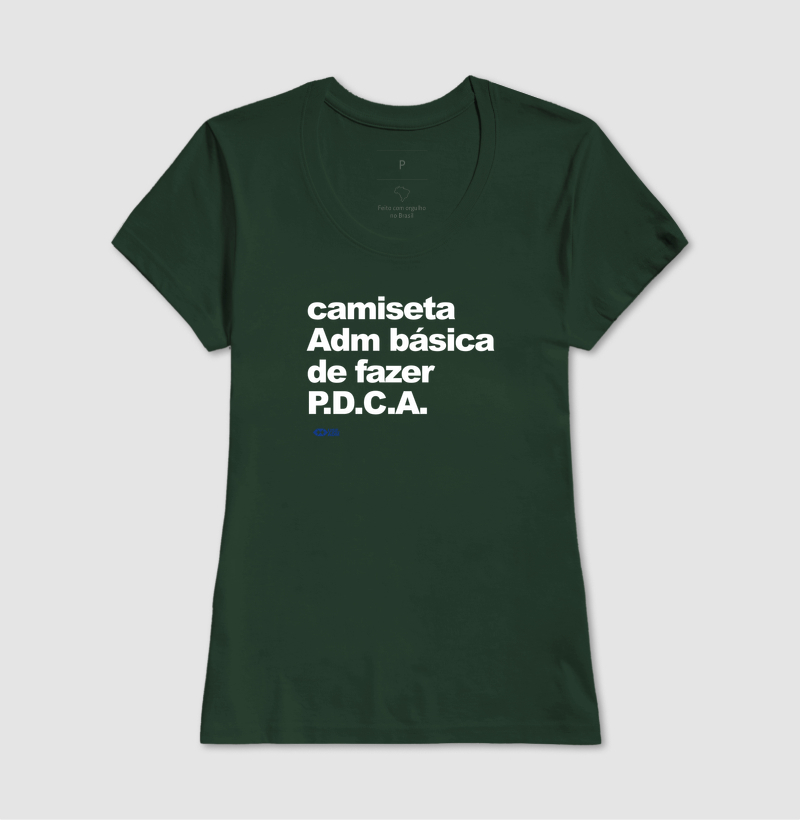 camiseta básica de fazer PDCA - Imagem 9