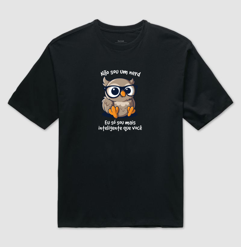 Não Sou Nerd Coruja Inteligente - Imagem 2