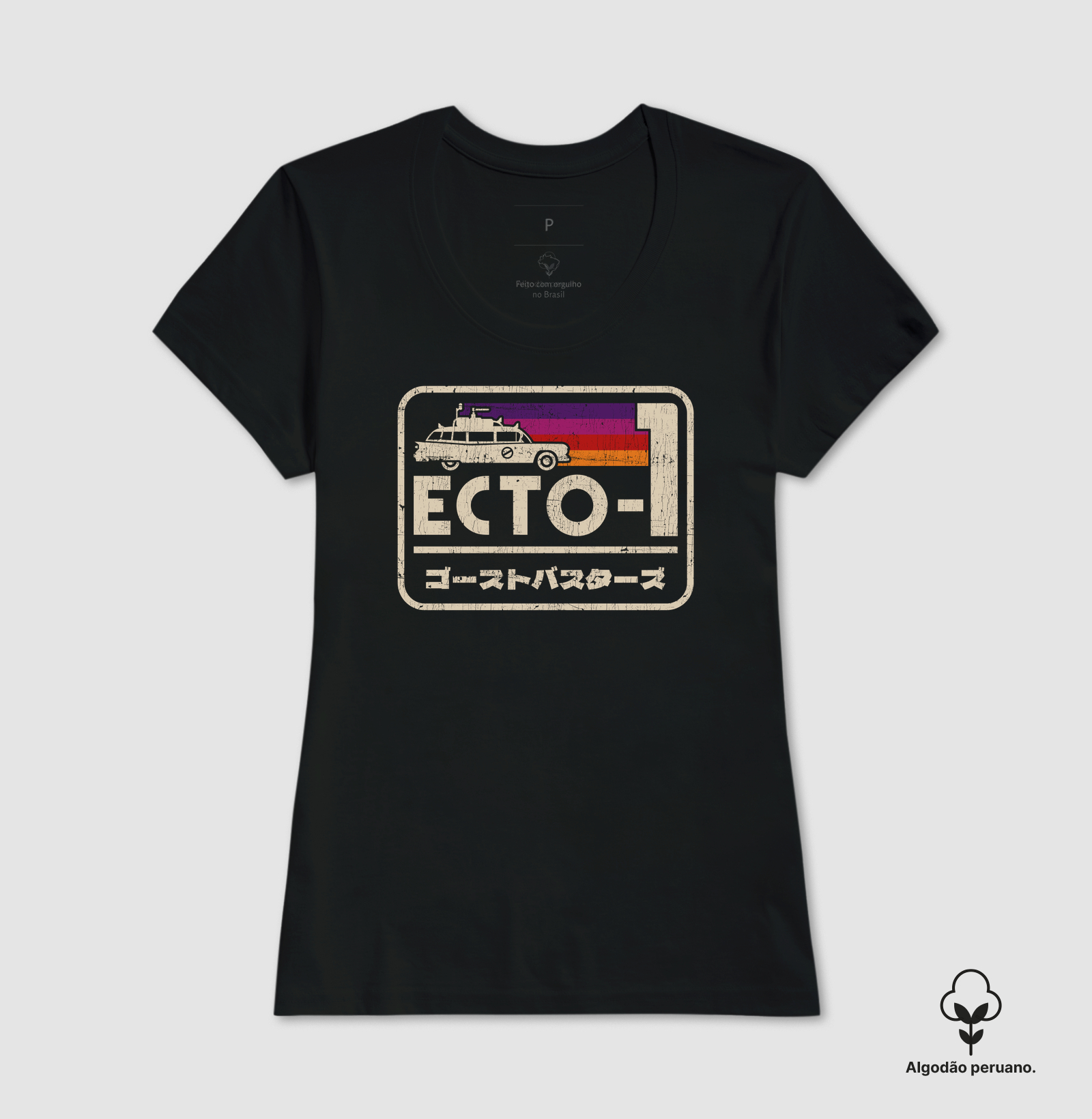 Camiseta Algodão Peruano Ecto-1 - Imagem 3