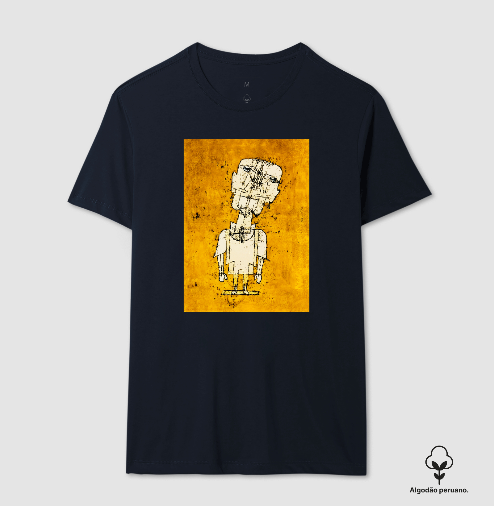 Camiseta Paul Klee Ghost of a Genius Algodão Peruano - Imagem 9