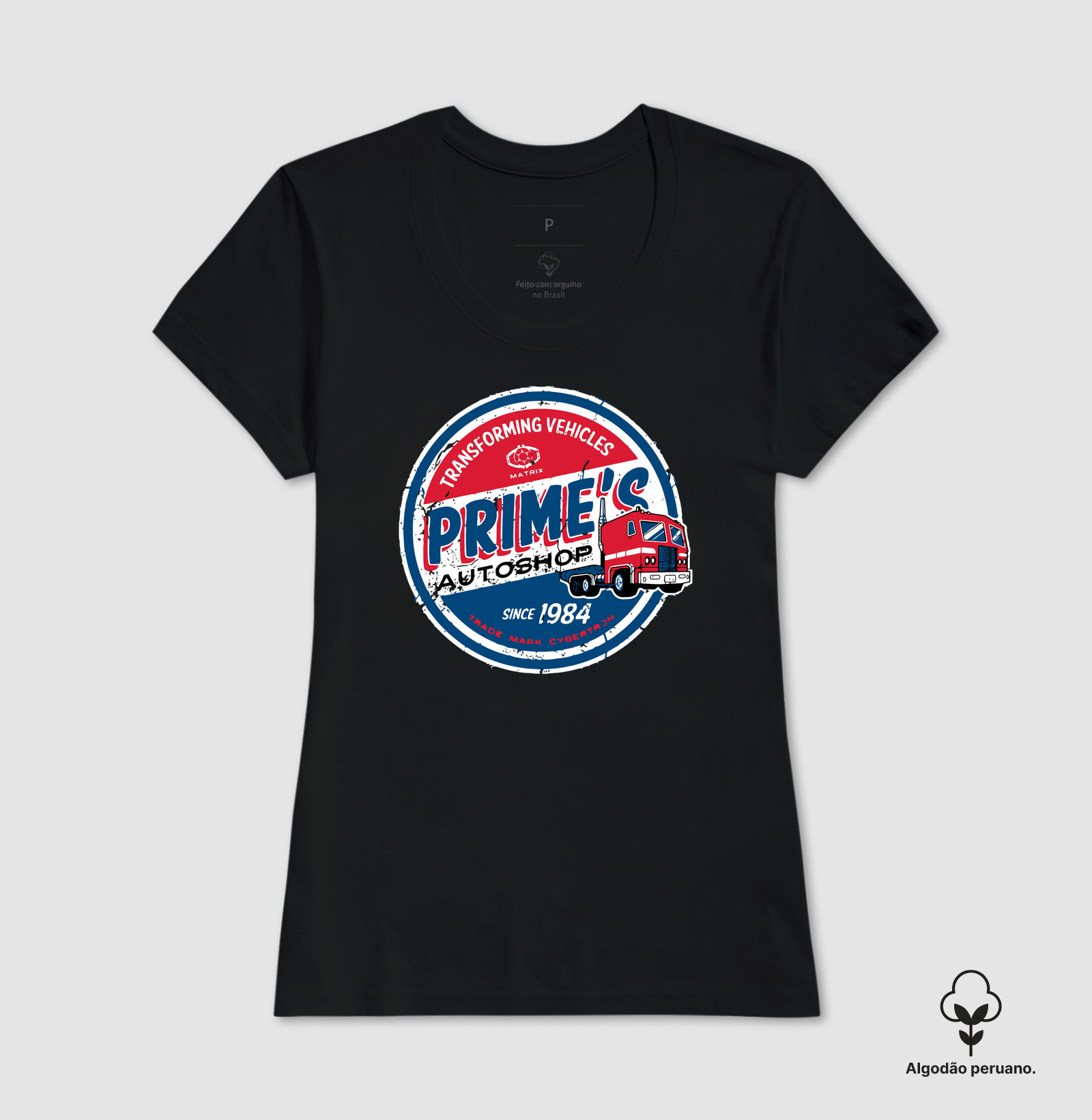 Camiseta Algodão Peruano Oficina do Prime – Desde 1984 - Imagem 3
