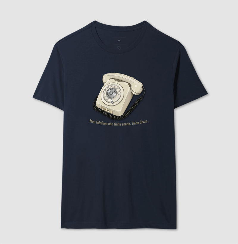 Camiseta Vintage Telefone Disco - Imagem 6