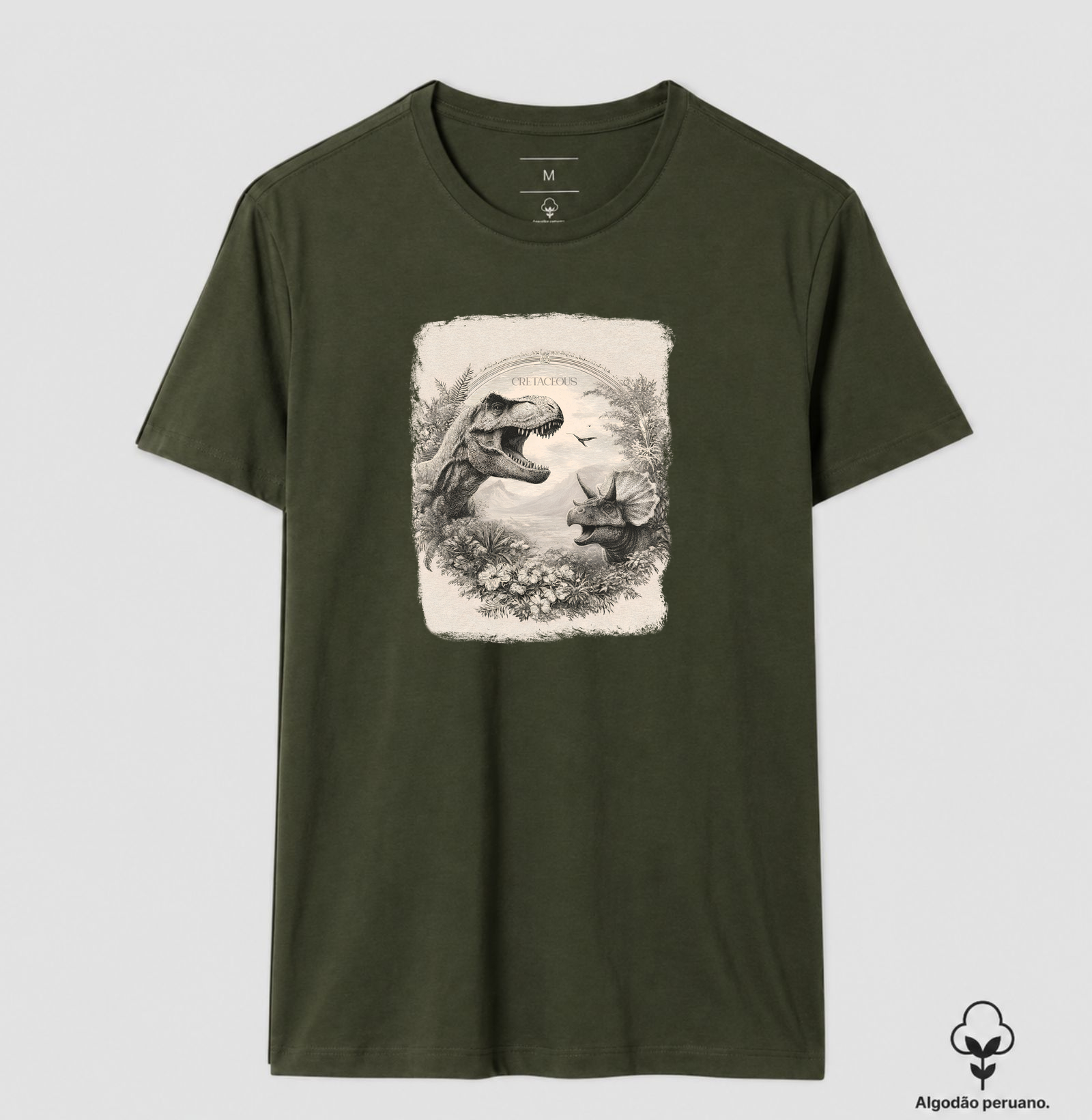 Camiseta - "Cretáceo" - Imagem 8