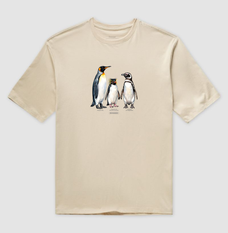 Traços Alados - Coletivo Pinguins - Oversized - Imagem 5