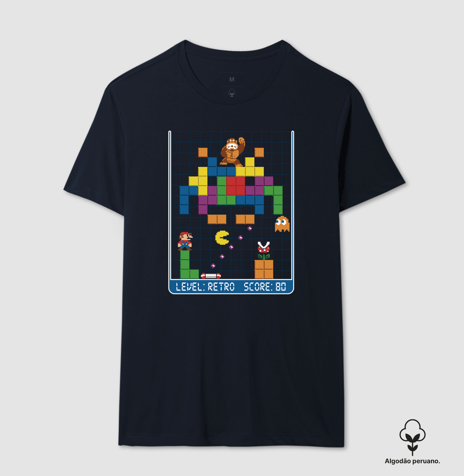 Camiseta Algodão Peruano Level Nostalgia - Imagem 6