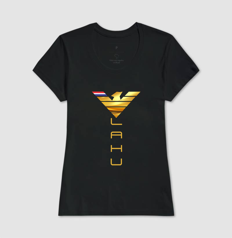 👑🦅 LAHU GOLD | A Essência da Grandeza  A estampa LAHU GOLD é uma poderosa representação de força, conquista e identidade. Com sua majestosa águia dourada posicionada acima do nome LAHU, esta arte simboliza a jornada daqueles que transformam desafios em vitórias e sonhos em realidade. - Imagem 3