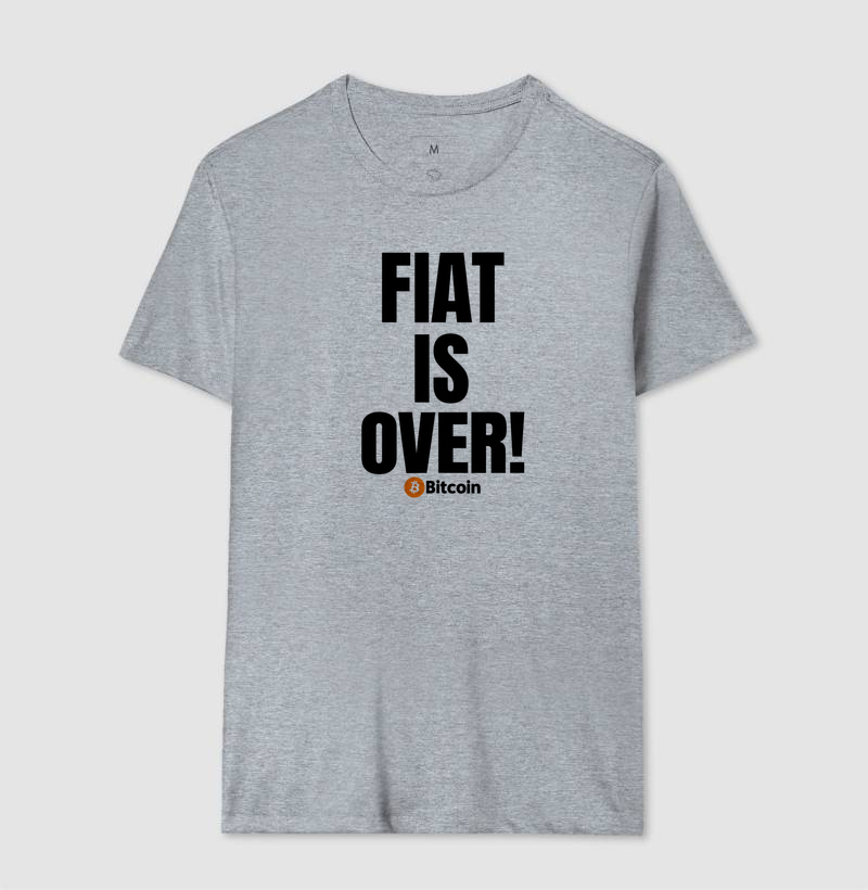 Camiseta Bitcoin Fiat Is Over - Imagem 9