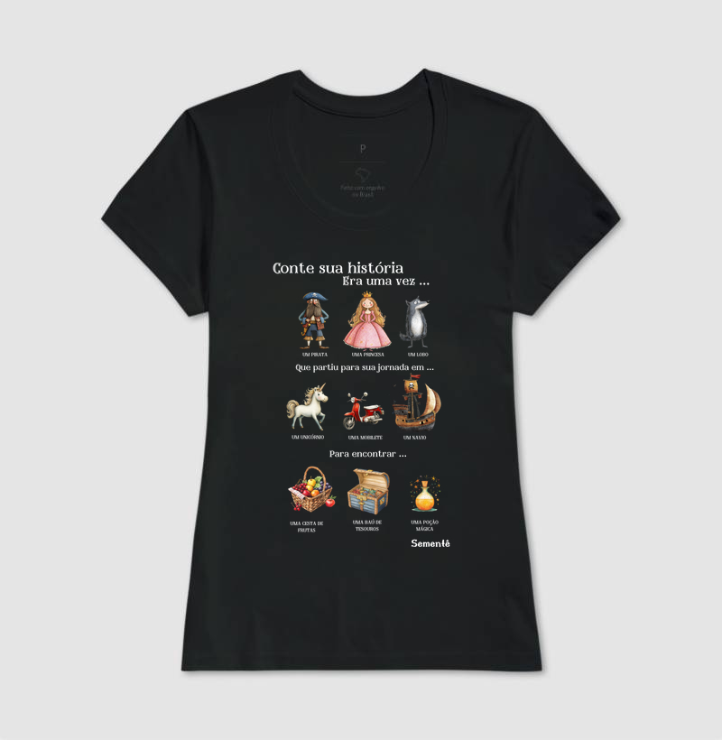 Camiseta | Conte sua história 2 - Imagem 3