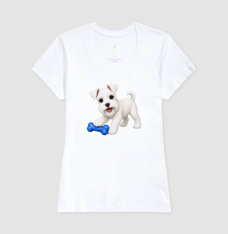 Schnauzer Branco - Desenho Animado - Imagem 5