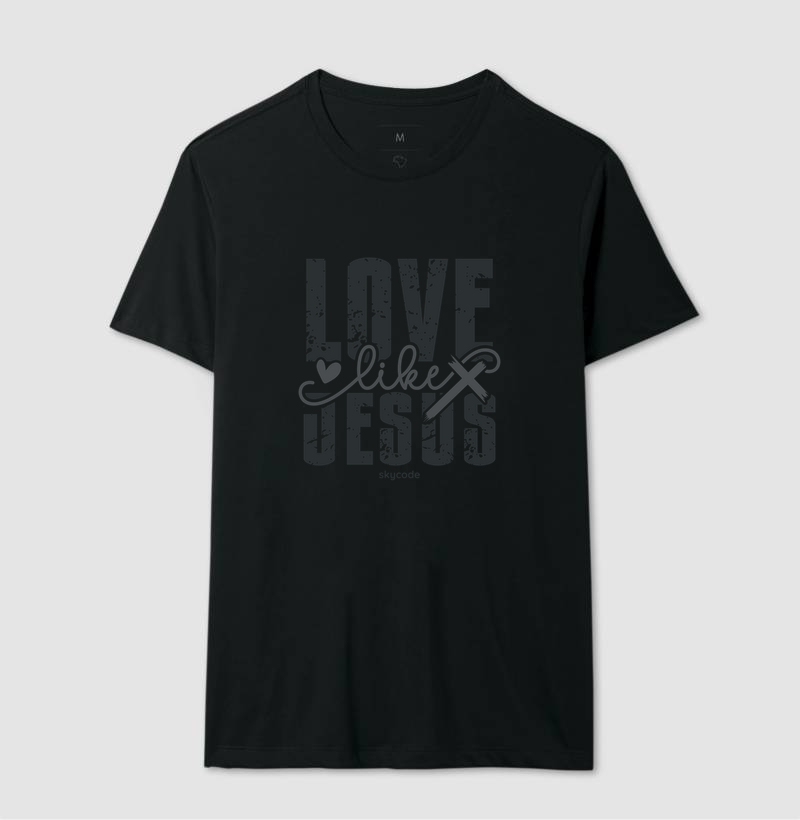 Camiseta Clássica Love like Jesus - Imagem 2
