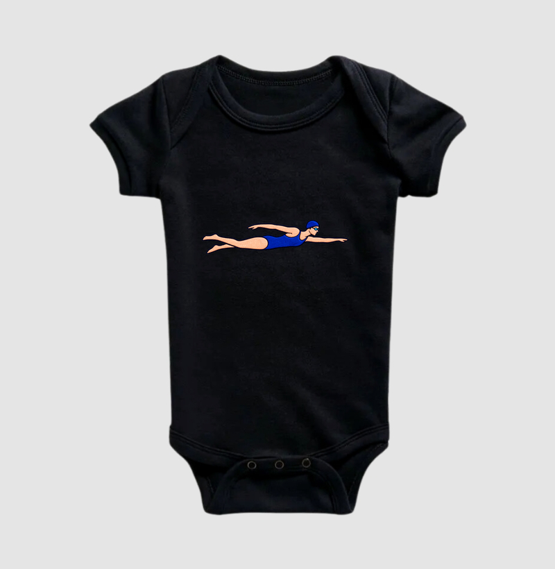 Body Infantil Natação - Nadadora Crawl (1) - Imagem 2