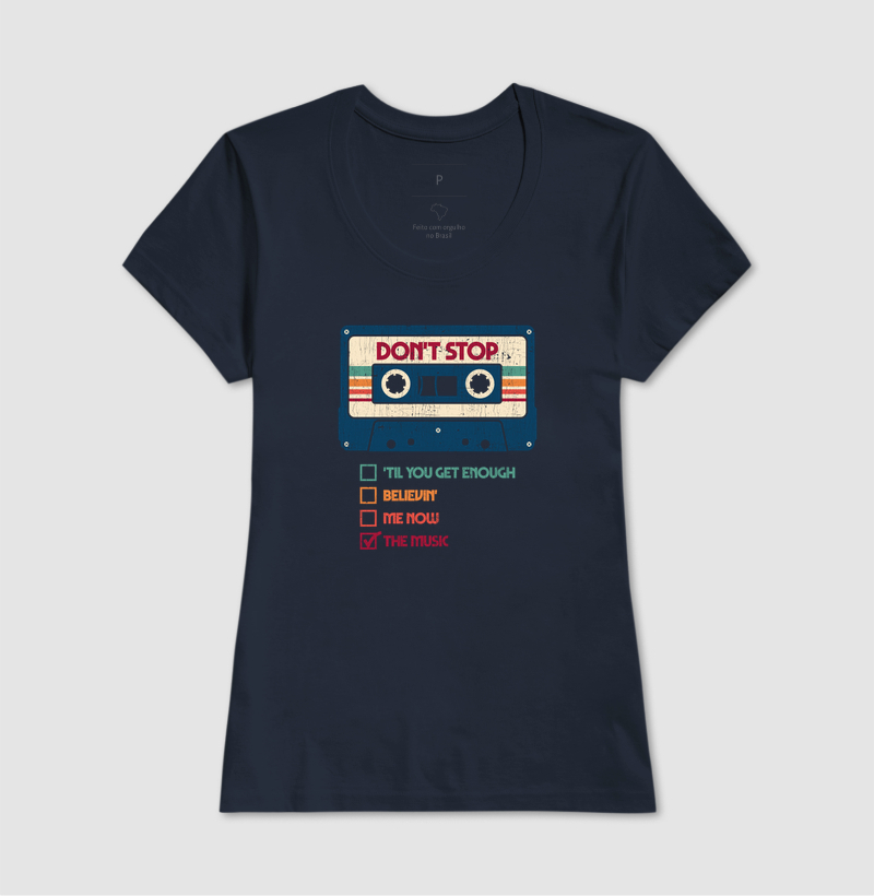 Camiseta Não Pare a Música - Imagem 5