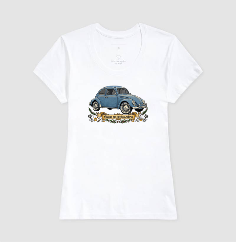 Fusca Azul Clássico Não Envelhece Valoriza - Old School Tattoo - Imagem 5