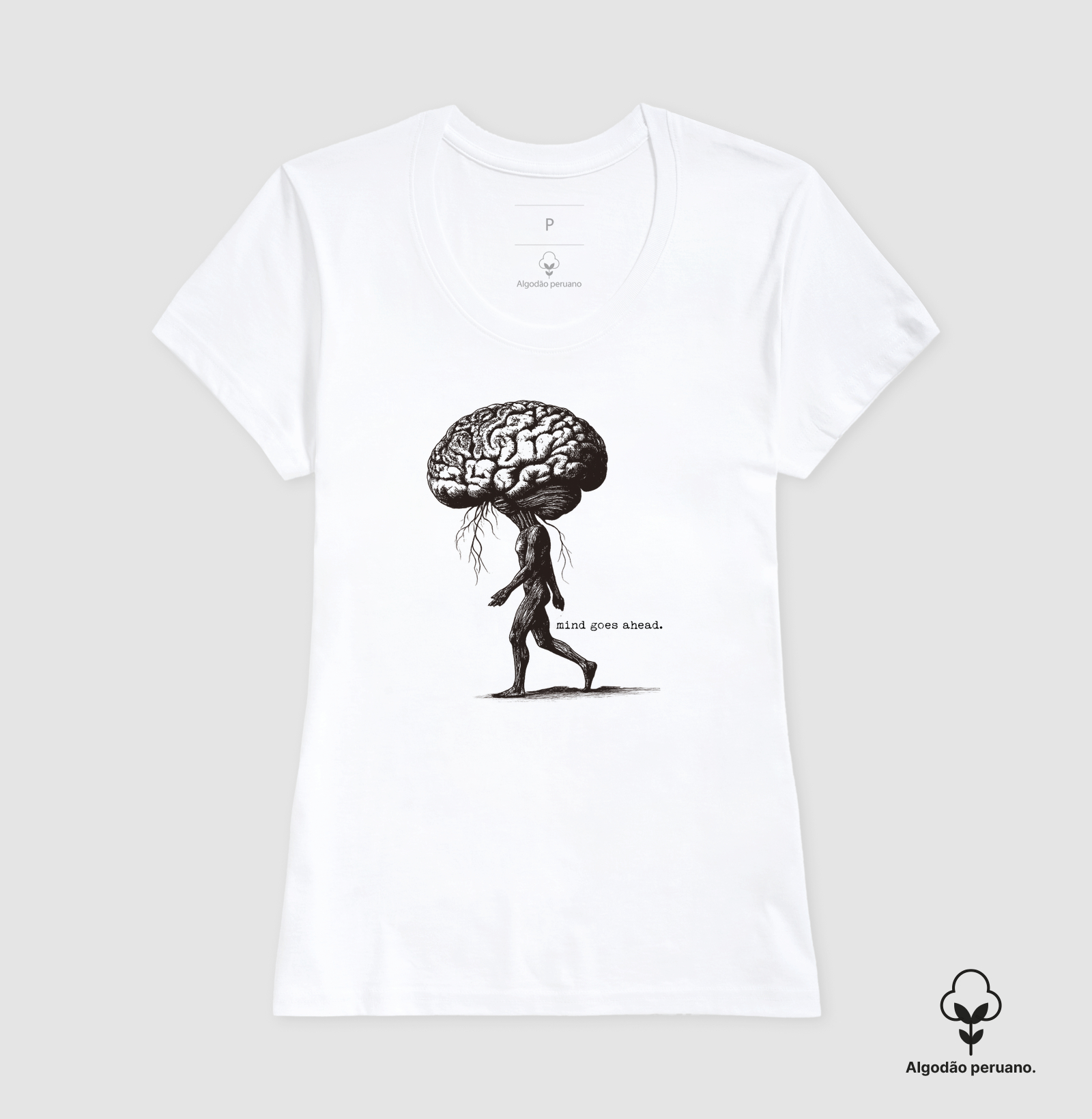 Camiseta - "Mind Goes Ahead" - Imagem 3