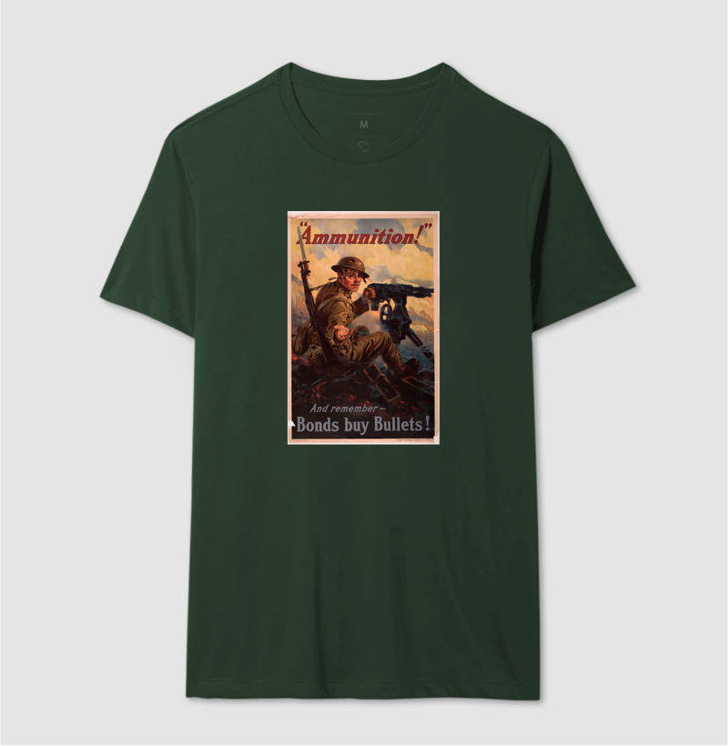 Camiseta Bonds Buy Bullets — 1918 - Imagem 13