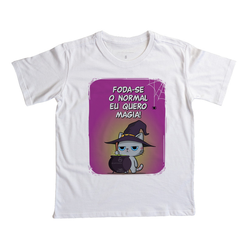 Camiseta Gato Sincero Magia - Imagem 2
