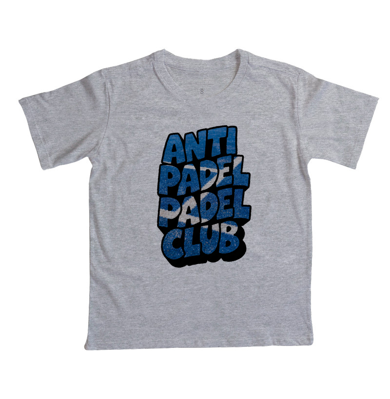 Camiseta Anti Padel Padel Club Quadra Azul - Imagem 4