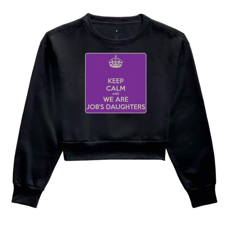 Cropped Moletom Keep Calm FDJ - Mr. GADU