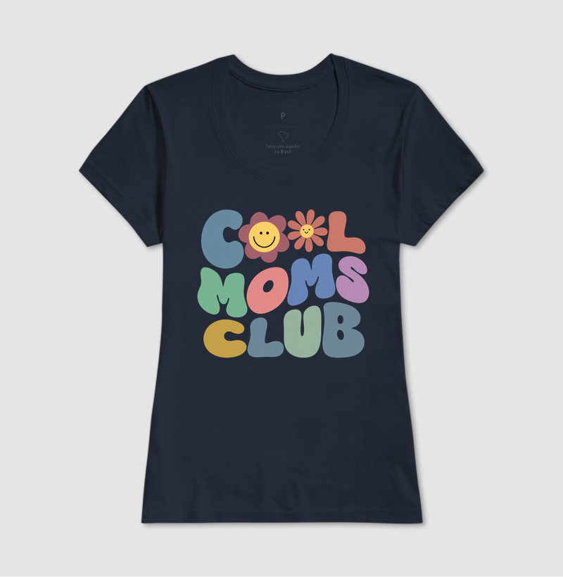 Camiseta Cool Moms Club (estampa G) - Imagem 7