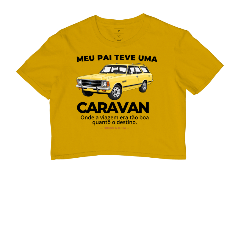 Meu pai teve uma - CARAVAN - amarela - Imagem 8