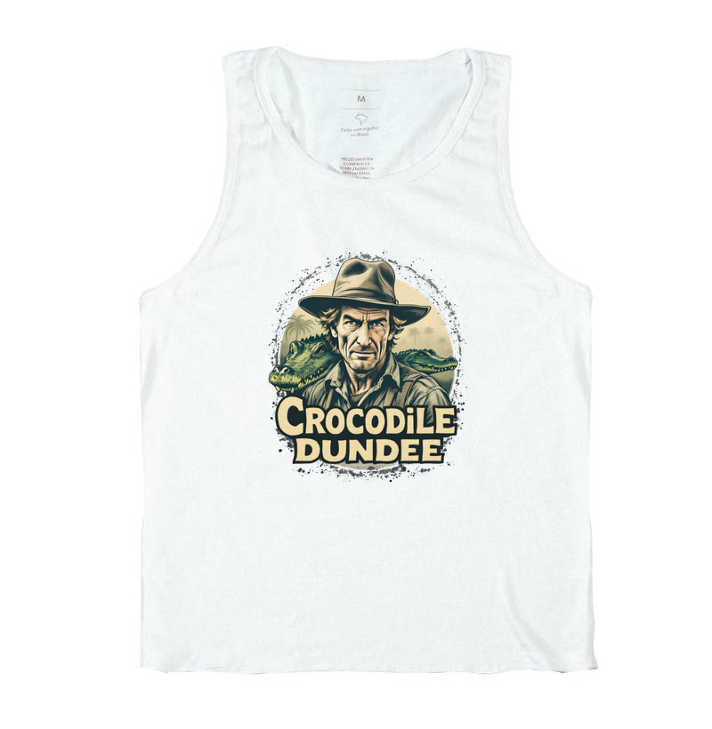 Camiseta Crocodilo Dundee Selvagem - Imagem 2