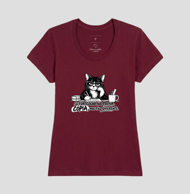 Se for colar na prova, copia, mas faz diferente - gato - Imagem 20