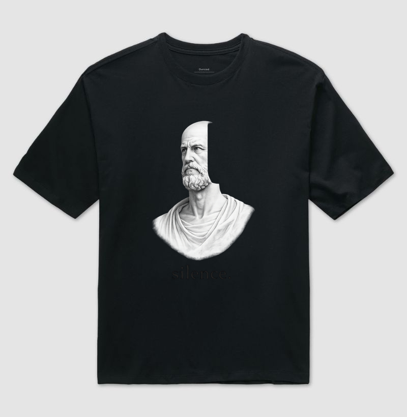 Camiseta Estoicismo "Silence" - Imagem 2