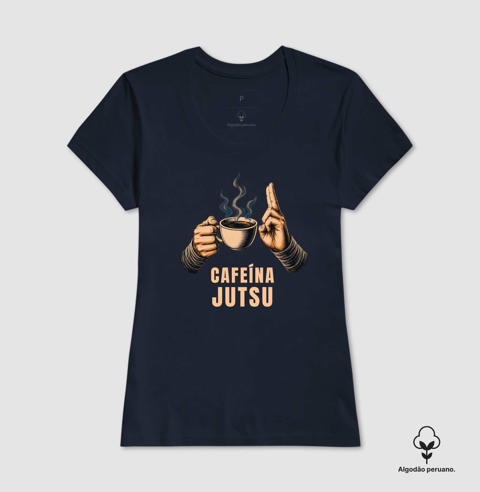 Camiseta - "Cafeína Jutsu" - Imagem 7