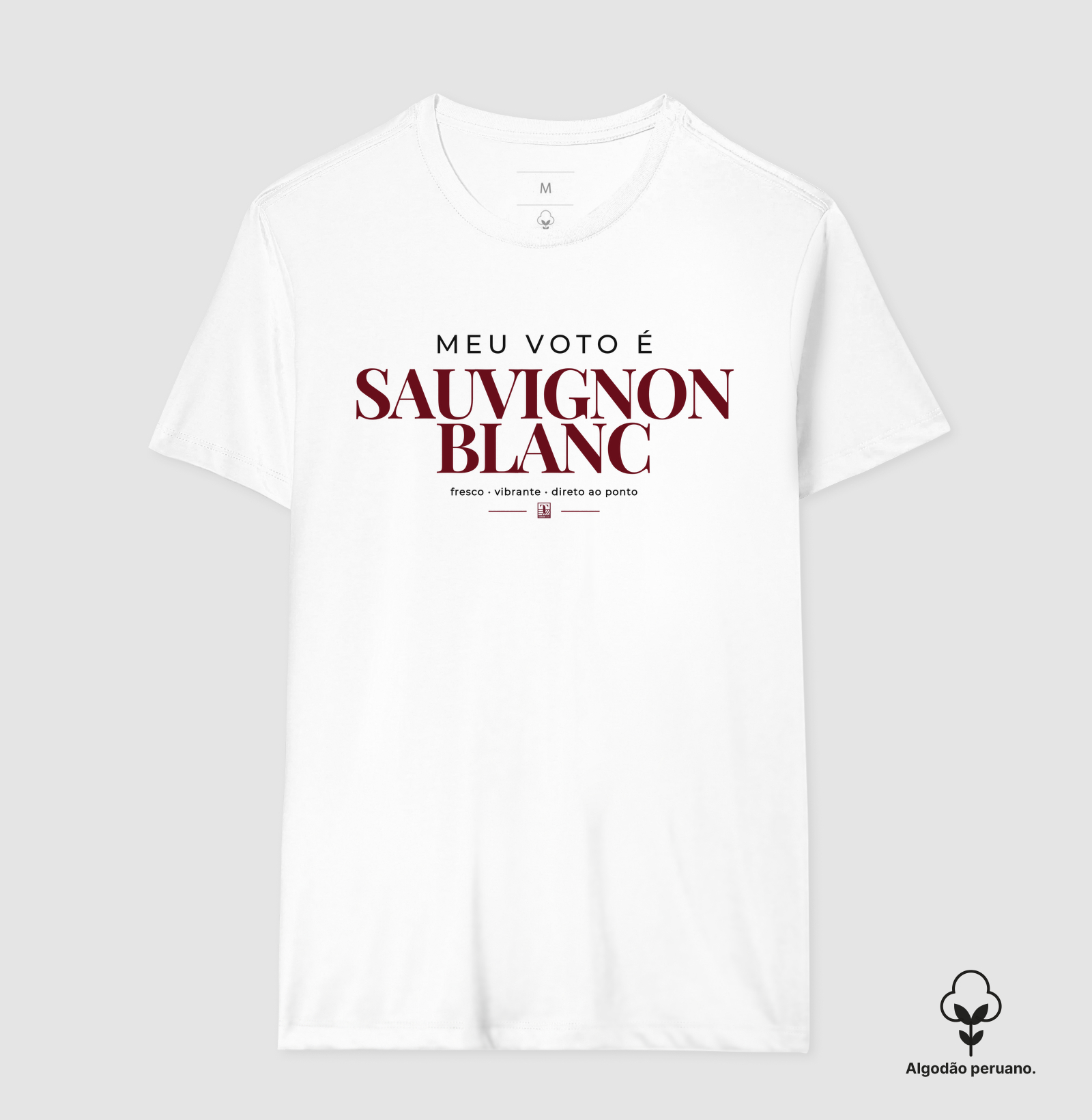 Camiseta Meu Voto é Sauvignon Blanc - Imagem 4
