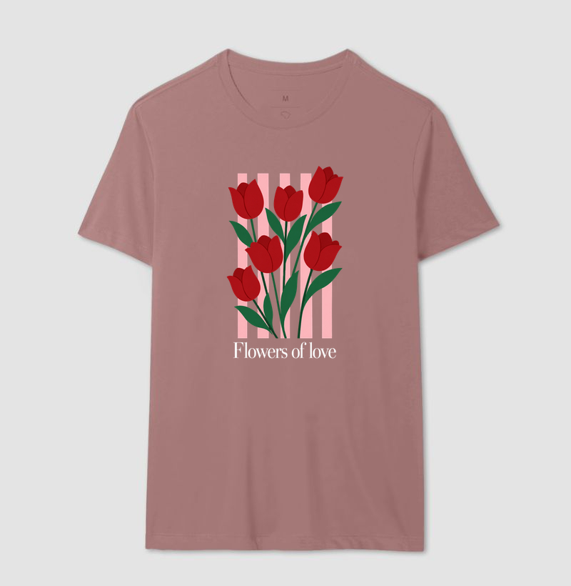 Camiseta Flowers of love - Imagem 16