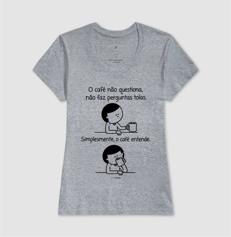 Camiseta O Café Entende - Imagem 5