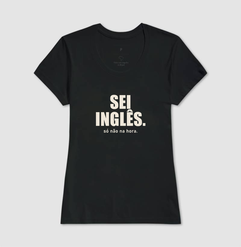 Camiseta Sei Inglês - Imagem 3