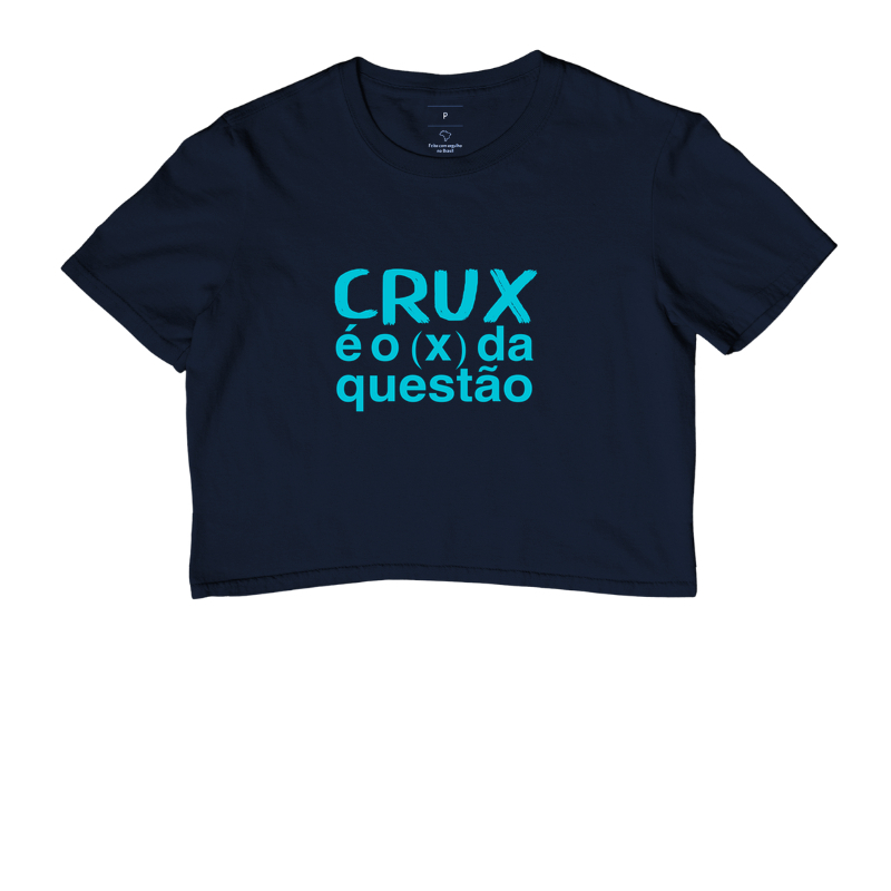 Camiseta Cropped Falésia & Magnésio | Crux da Questão - Imagem 5