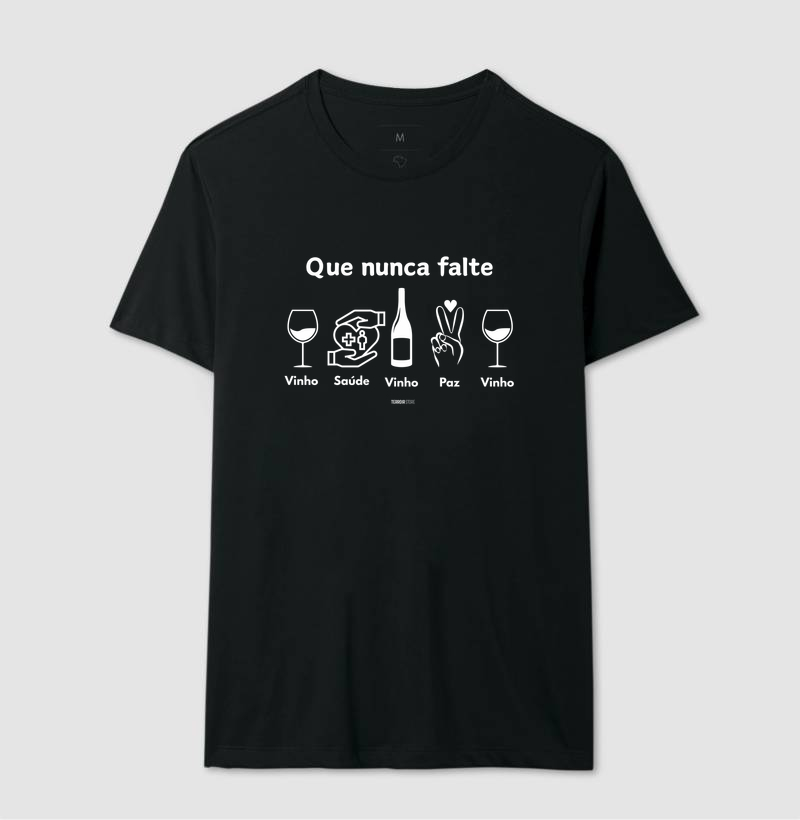 Camiseta Vinho - Que nunca Falte - Imagem 2