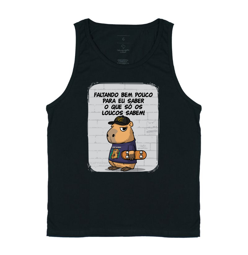 Camiseta Capivara só os loucos - Imagem 3
