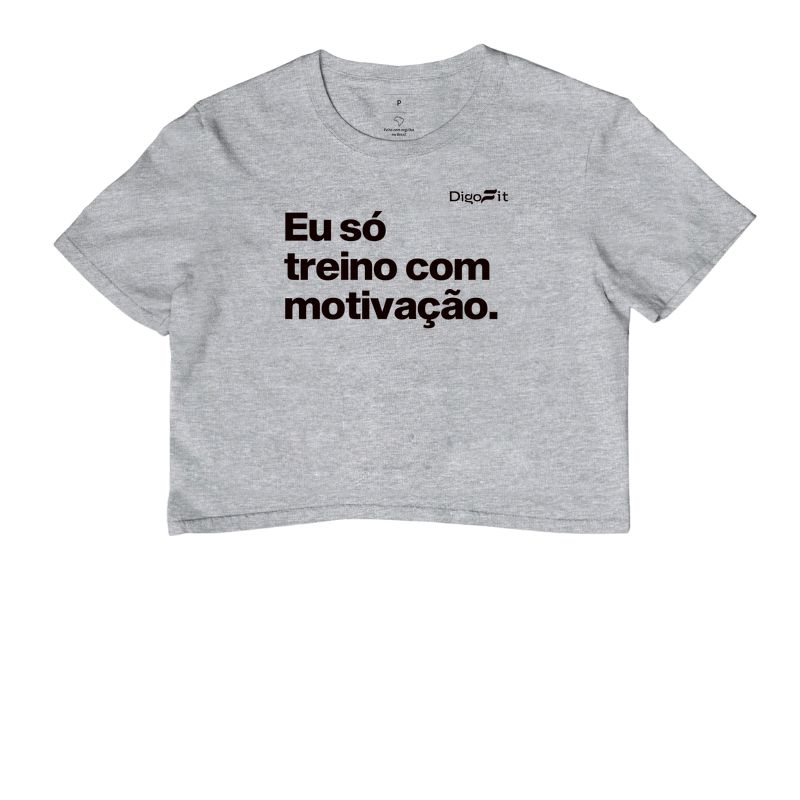 CROPPED ACADEMIA EU SÓ TREINO COM MOTIVAÇÃO - Imagem 6