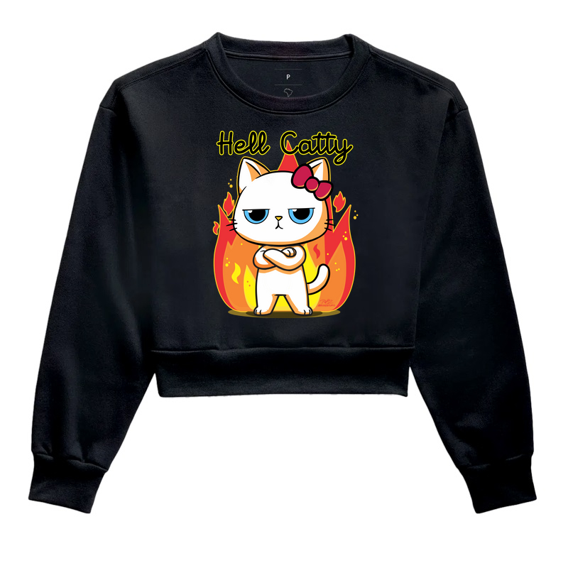 Camiseta Gato Sincero Hell Catty - Imagem 2