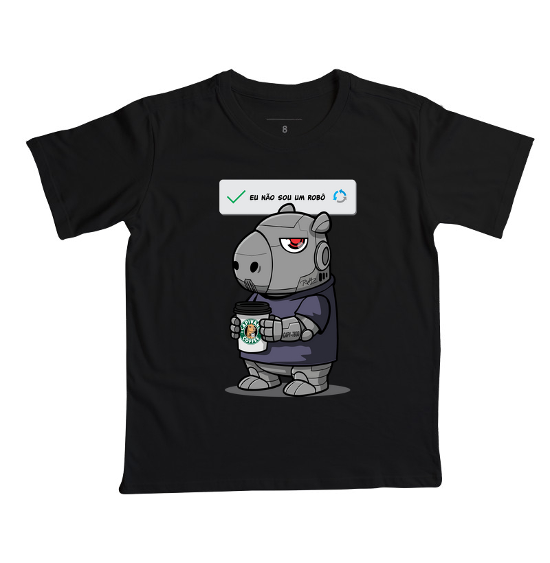 Camiseta Capivara Robô - Imagem 4