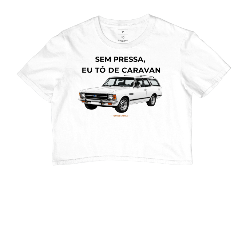 Sem pressa, eu tô de Caravan - Branca - Imagem 3