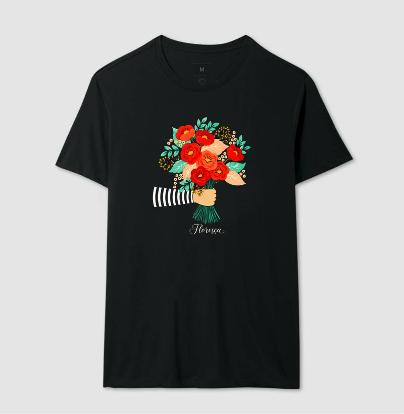 Camiseta Buquê de flores - Imagem 2
