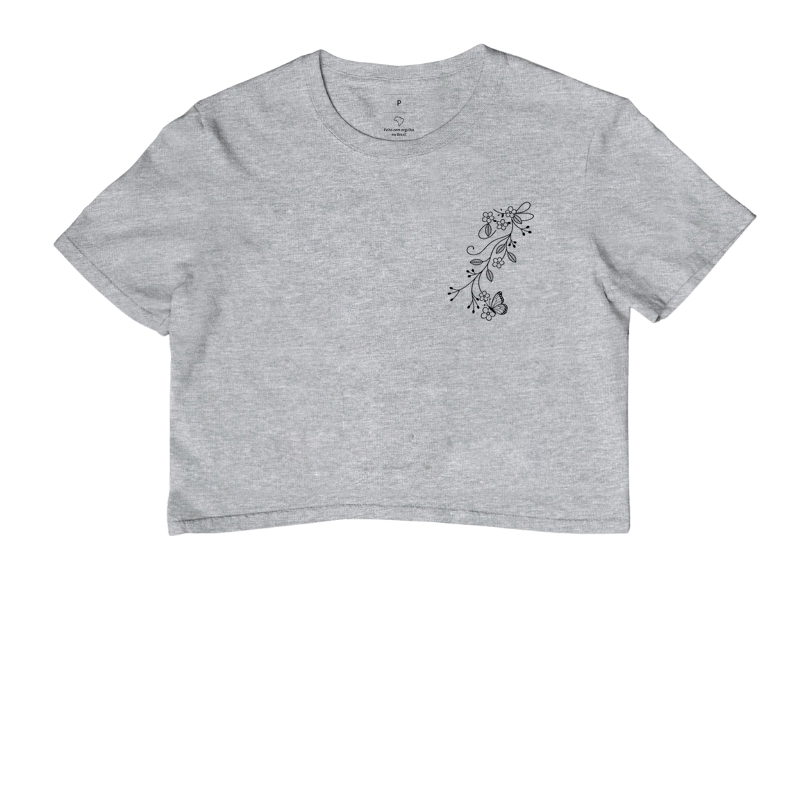 Camiseta Borboleta em Flor - Imagem 6