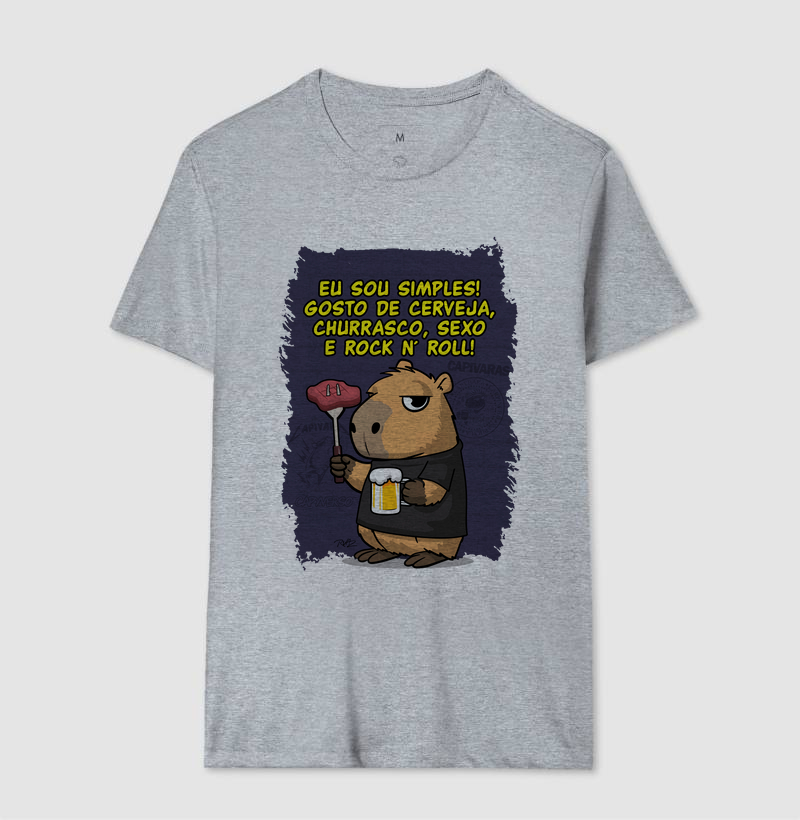 Capivara Rock Simples - Imagem 8
