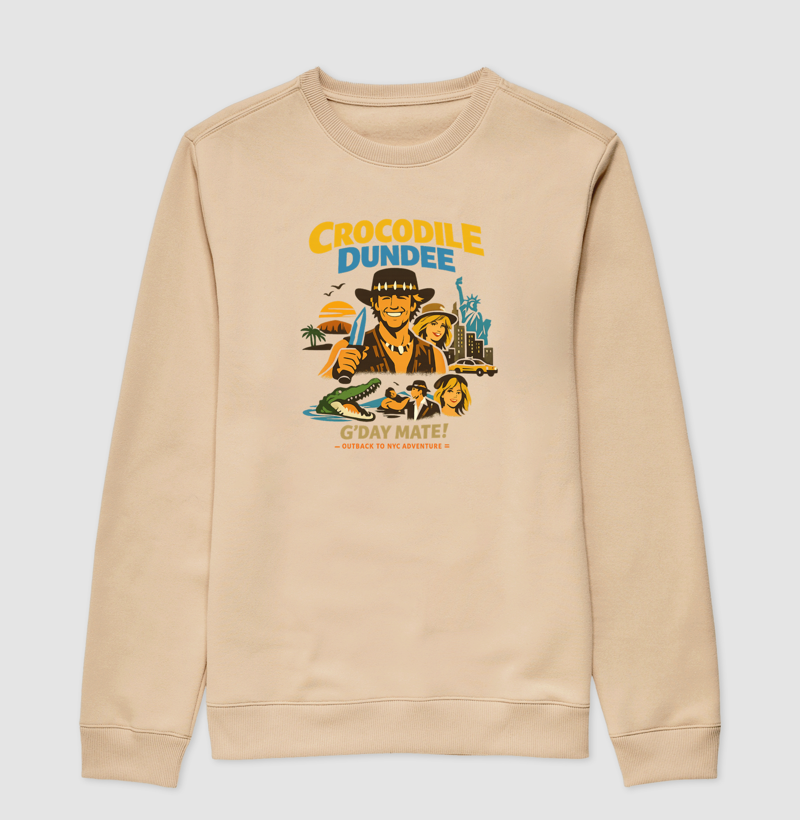 Camiseta Crocodilo Dundee Day Mate - Imagem 3