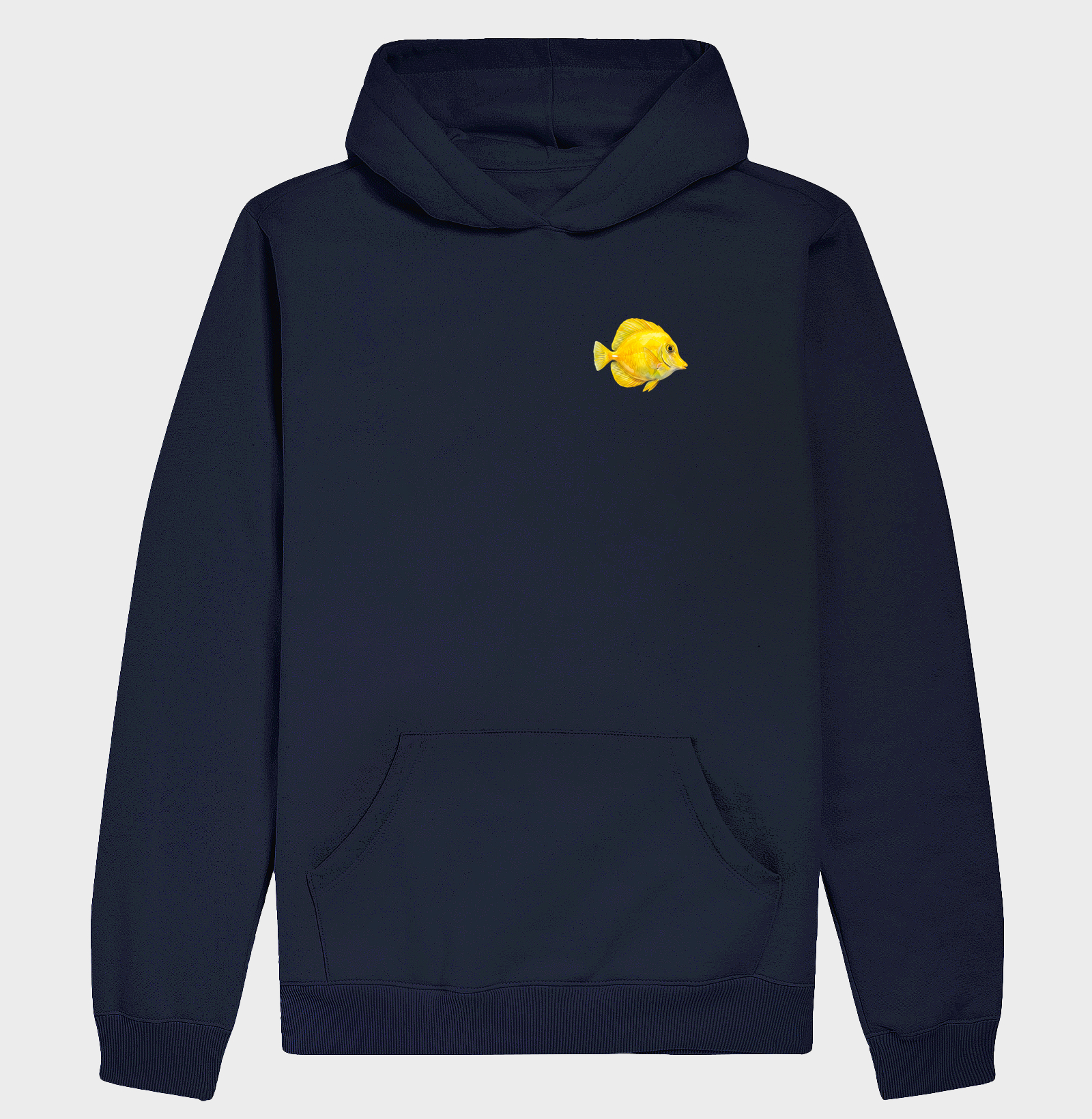 Peixes - Mini - Cirurgião-amarelo - Moletom Hoodie - Imagem 6